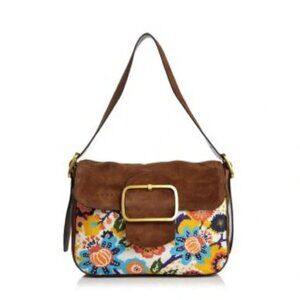Tory Burch Sawyer Needlepoint Shoulder Bag